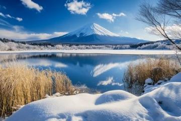 在白雪皚皚的世界中，感受唯一的絢麗美景
