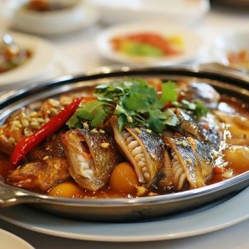 鹽城作為江蘇的魚(yú)米之鄉(xiāng)，其美食融合了江海特色與地方文化，既有傳統(tǒng)宴席的厚重