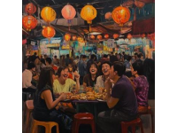三亞最接地氣的小吃街，這里有些美食是本地人最愛，游客通常不敢下口