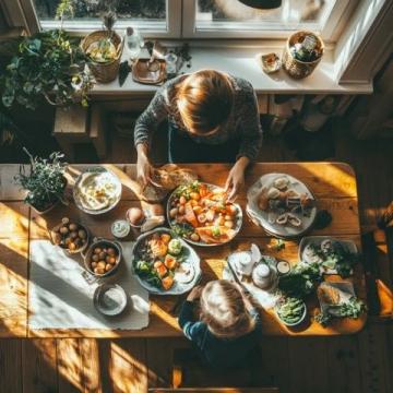 2025年的今天:從早餐到晚餐的溫馨時光記錄