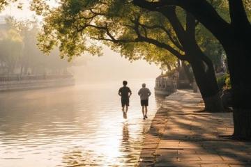 嘉興清晨運(yùn)河徒步:陰天中的文化探索之旅