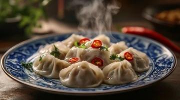 豬肉香菇餃子：經(jīng)典組合，鮮香美味