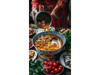 農(nóng)村喜慶宴席上的團圓味大鍋菜的美好與溫情