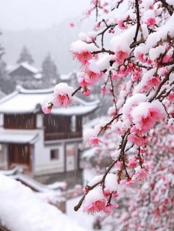 明朝一位道士見(jiàn)到山中的梅花，獨(dú)自傲立于雪中，寫下一首詠梅詩(shī)！