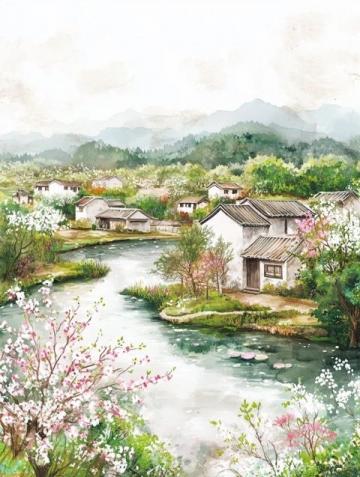 游賞小綠水河風(fēng)景區(qū)，看綻放的各種花，仿佛置身于一幅生動(dòng)的畫(huà)卷中,每年這個(gè)季節(jié)