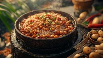 慶陽特色美味:攪團(tuán)的冬季溫暖與夏日清爽