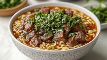 清晨第一碗：內(nèi)江人心中最愛的牛肉面！