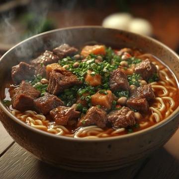 張掖特色面食推薦：牛肉小飯，別看名字是飯，其實(shí)是絕妙的面食！