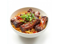 家常美味：紅燒大排、酸甜素白、京醬肉絲素版、爽口炒藕條