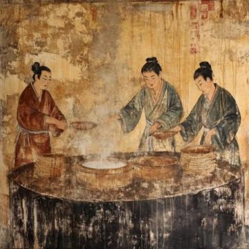 揭秘古代帝王餐桌：五千年前列隊的糙米粥與野菜，你還能食欲大增嗎？