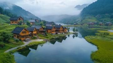 國(guó)家級(jí)AAAA景區(qū)·山水化湖:融合水文景觀與紅色文化的休閑勝地