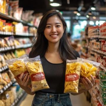 溫州11年老店金黃土豆片超香脆，炸至天亮？！