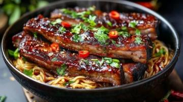 一嘗傾心，蒜香排骨，家的味道！