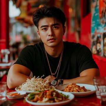 凌晨四點(diǎn)，美食博主挑戰(zhàn)極限吐掉第15口冰水拍攝“爆辣火雞面