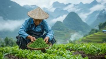 三月采艾草做艾糍正當時，玉林鄉(xiāng)村美味攻略