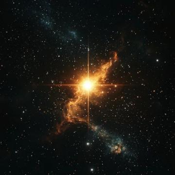 在廣袤無垠的天空中，一顆溫煦的巨蟹座星星綻放其輝煌