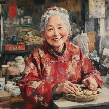 你是否喜愛馬致遠的畫卷，描繪了一幅美麗的生活場景