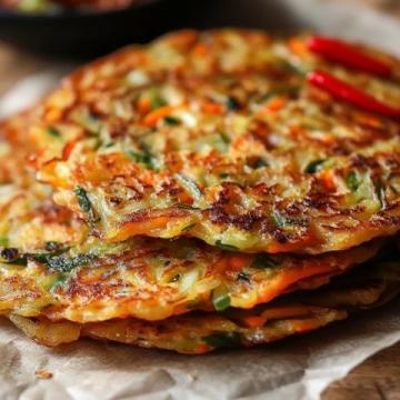 美味營(yíng)養(yǎng)胡蘿卜土豆絲西蘭花雞蛋餅的做法