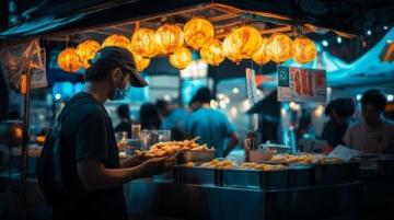 深夜長(zhǎng)沙揚(yáng)帆夜市:95后白領(lǐng)直播夜經(jīng)濟(jì)狂歡