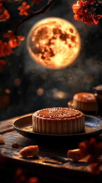 中秋節(jié)，是一年中最令人期待的時(shí)刻之一,當(dāng)夜幕降臨，明亮的月光灑在大地上