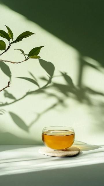 春日品茶，品味生機(jī)，香茗映翠色。