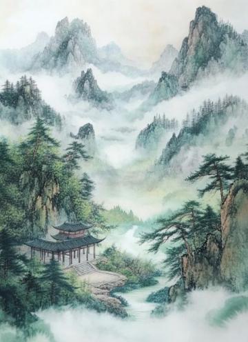 
貴州晴?。菏劳馓以粗械纳剿嬀砼c人文風情