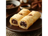 手抓餅?zāi)Хǎ簾o烤箱也能輕松享受的蜜豆卷與牛肉卷小食記