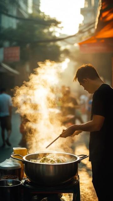信陽美食之旅：熱干面、燉菜、燒餅和夜市燒烤