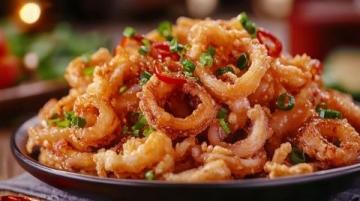 陜西肉夾饃秘制：外酥里嫩，下油炸好吃！