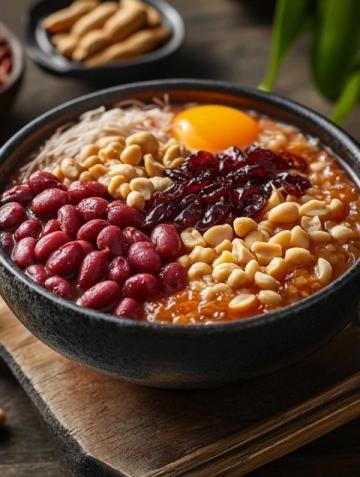 傳統(tǒng)中式美食糊羹：鮮美濃稠，深受喜愛