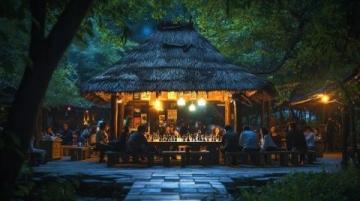 山林小館碳火烤肉體驗(yàn)記 | 田園般的煙火氣息