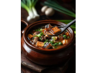 紅燒秘籍排骨、虎皮雞蛋與香菇的奢華味覺盛宴