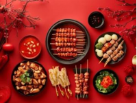 芒市探店記：1元1串的超實(shí)惠燒烤，解鎖地道夜宵新地標(biāo)！#芒市# #燒烤#