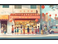 品味彩衣街，盡享香脆安豆餅
