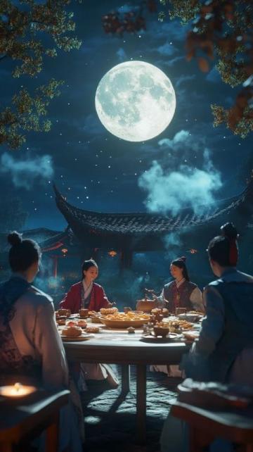 月牙嶺夜游:唐風(fēng)古韻與美食盛宴的迷人交織