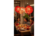 大年初六一家三口的晚餐，自從大年初二去岳父家拜年，一連吃了四天晚飯