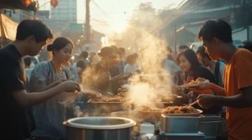 馬拉松賽變身美食盛宴,挑戰(zhàn)自我、體驗快樂.