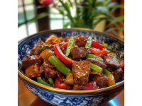 家庭版椒炒牛肉：簡(jiǎn)單又美味的做法