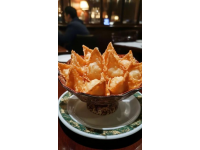 炸餃子皮裹大蝦神仙美食別錯(cuò)過