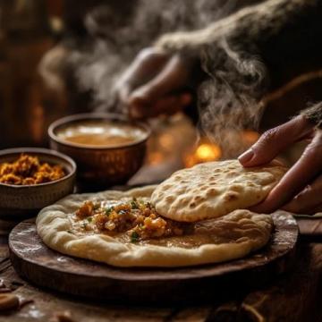 家鄉(xiāng)味道：羊肉泡饃、石子饃與甑糕，記憶中的煙火人間