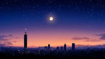 廣州夜色下的風(fēng)光