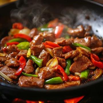 晚餐吃啥好？推薦一道牛肉炒青椒，鮮嫩多汁停不下嘴！