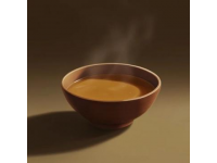 我知道了，下面就是答案： 一碗濃湯，滿足我的胃口！