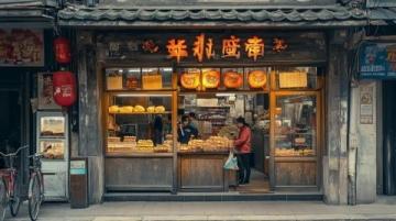 萬(wàn)達(dá)美食街南城北巷：多家知名小店聚集地。