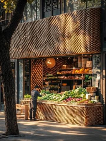 萬(wàn)達(dá)美食街南城北巷：多家知名小店聚集地。