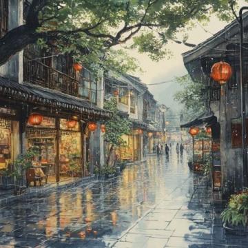 萬(wàn)達(dá)美食街南城北巷：多家知名小店聚集地。