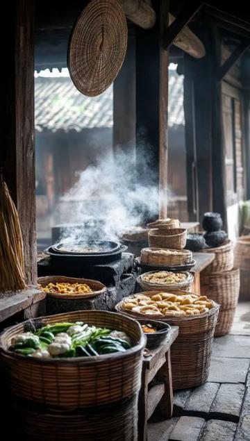 來到甘坑小鎮(zhèn)，不單單可以了解客家文化，還可以品嘗到客家美食