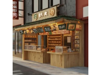 寺門美食廣場建設(shè)完工即將開業(yè)打造順河坊新地標(biāo)