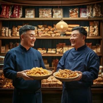 信陽劉文新帶隊品羊雜湯，經(jīng)理張紅新造型成焦點引發(fā)熱議