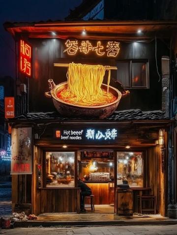宜賓竹里香街特色文化墻:美食歷史盡在眼前
